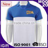 Stand Collar Button Polo Shirt Short Sleeve Shirt thumbnail-6