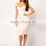 Sexy Pencil Dress With Sweetheart Neckline thumbnail-1