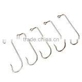 Wholesale Price Size 4/0 Fishing Tools Lot 100PCS Jig Hook Jig Big Stainless Steel Fishing Hooks White Color Fish Hook thumbnail-3