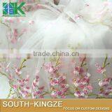 2016 Fashion Lace Fabric Bilateral Symmetry Organza Lace Embroidery Fabrics Bubble 2016 Fashionirt Handmade Diy Excipients Fabr thumbnail-1