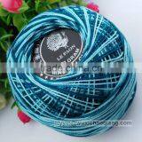 100% Mercerized Cotton ,reflective Knitting Yarn