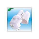 USB Wall and Car Charger for IPhone 5 thumbnail-1