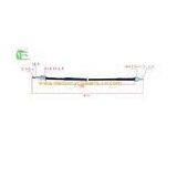 Black Flexible Wire Odometer ST70 Monkey Gorilla Honda Motorcycle Parts for DAX70 CT70 Z50 SKYTEAM thumbnail-1