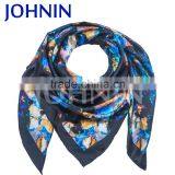 Wholesale Best Quality Custom Women Adult Silk Scarf thumbnail-3