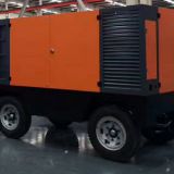 Supply with diesel portable screw air compressor with good price