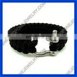 YUAN fashionable stainless steel paracord bracelet buckle wholesale