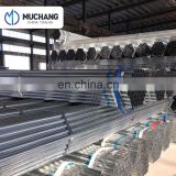 Tianjin hot dip galvanized wall thickness 2mm 120mm erw steel pipe