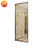 JYFQ0097 Stainless Steel Indoor Partition Screen Plate Divider