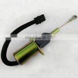 Diesel Engine 12V DC Fuel Cut off Solenoid 3934174 24V DC 3934177 thumbnail-3