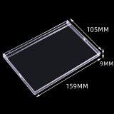 Wholesale Weisheng 4x6 Inch Office Calendar Holders Desktop Stand Plastic Box Calendar Keeper Display Calendar Case thumbnail-2