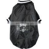 Fashion Leather Jacket Big Dog Black Baseball Coats Large Dog Two Feet Letter PU Clothes 3XL-8XL thumbnail-1