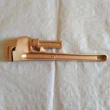 Non Sparking Safety Tools Adjustable Pipe Wrench Spanner 14 thumbnail-3