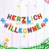 Cusotomize Size and Color Christmas Decoration String Flag thumbnail-3