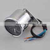 Universal Retro Chrome 160KM / H Motorcycle Digital LED LCD Gauge Speedometer Tachometer thumbnail-2