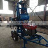 Hydraulic Small Water Borewell Drilling Machine With Fast Move Function 20HP Diesel Engine Provide Power thumbnail-4