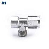 BT3038 Chinese Best Seller Brass Two-way Chrome Plated Basin Angle Valve thumbnail-2