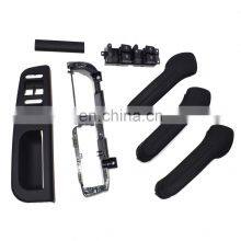 Free Shipping!Black Inner Door Grab Handle Cover Bezel Window Switch For VW LEFT DRIVER thumbnail-1