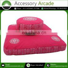 100% Cotton Yoga Meditation Cushion Set thumbnail-3