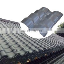excellence Insulation Colonial Roofing PVC UPVC Spanish ASA Synthetic Resin Roof Tiles for industry villa home