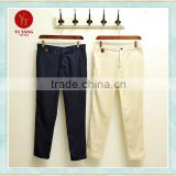 Hot sale cotton/linen casual men trousers