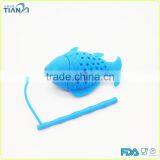 2015 Newest Color Less Pink FDA Approved Silicone Tea Strainer thumbnail-5