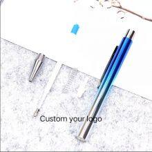 Professional Manufacture Luxury Promotional Ball Pen Colorful Metal Ballpoint Custom Pen With Logo Pen thumbnail-4