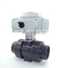 Double Position-limiting Actuator Motorize Electric Actuator Ball Valve Stainless Steel UPVC thumbnail-4