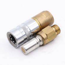 Staubli CBI03 06 09 12 16 Stainless Brass Quick Coupla Flat Face Quick Release Coupling for Water Bottle Disposable thumbnail-2