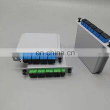 FTTH оптический кабель 1X2 1X4 1X8 1X16 1X32 Sc/APC Sc/Upc вставочная карта LGX Тип PLC Сплиттер для сети ftth thumbnail-4