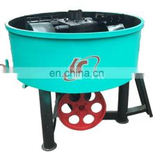 Wheel rolling type charcoal power mixer for briquette production line