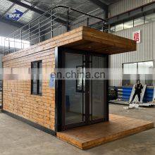 DFX China Supplier 20Foot 40 Foot Luxury Fabricated House 20ft Prefab Shipping Container Home Houses
