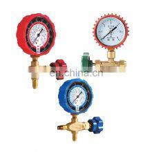 Refrigeration Air Conditioning Single Digital Pressure Gauge With Sight Glass thumbnail-1