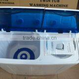 Domestic Home Use Top Loading Double Tub Laundry Washing Machine thumbnail-2