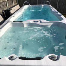 Extra Large Home Use Acrylic Swim Spa Above Ground Leisure Fitness Massage Whirlpool Hot Tub