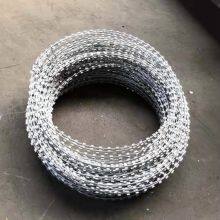 Galvanized Steel Razor Mesh Razor Wire for Garden Wall Farm thumbnail-1