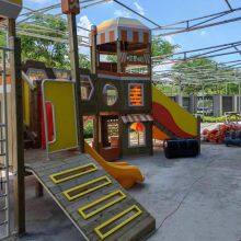 Customized Stainless Steel Slides, Outdoor Children's Combined Amusement Equipment, Non-powered Facilities for Communities and Kindergartens thumbnail-1