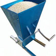 DY-222 Manual Twin-roll Carbon Steel Wheat Grinding Machine, Malt and Various Grains and Cereals Household Grinding Equipment thumbnail-1