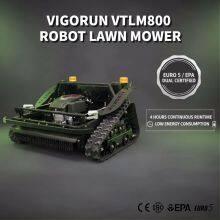 Vigorun Tech VTLM800 Remote Control Crawler Lawn Mower 60° Slope Climbing Rubber Track EPA Euro 5 Compliant for Sale thumbnail-1