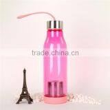 2015 Newly Eco-friendly Fashionable Water Bottle, 600ml Made in China Camping Plastic Water Bottles thumbnail-1