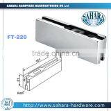FT-220 Wholesale Gaoyao Glass Door Fiitings Upper Clamps Stainless Steel Clamps