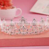Hot Sale Fashion Hair Jewelry Pageant Real Diamond Tiara for Sale thumbnail-3