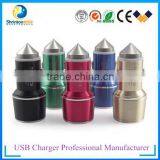 2016 New Product 5V 2.4A Portable Car Charger 2 Port USB Car Charger for Iphone Samsung Smartphone thumbnail-2