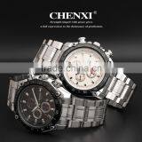 TOP-END Quality Fashion Stainless Steel Quartz Date Wrist Watch Men Quality Choice thumbnail-4