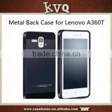 Black Hard Case For Lenovo S360t Metal Back Cover thumbnail-1