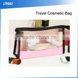 (120251)Newest Ladies Fashion Clear PVC Travel Cosmetic Bag Quality Choice