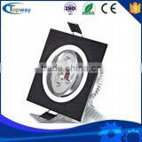 Adjustable Square Shape Led Ceiling Light Surface Aluminum Indoor Lighting