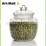 New Products Wholesale CE Certified Food Grade Glass Jar for Nuts,cereals