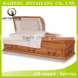 Paulownia solid wood funeral casket and coffin