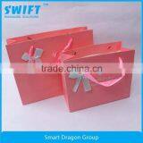 2015 Hot Sale Recycled Brown/white/Red Grocery Kraft Paper Bag thumbnail-5