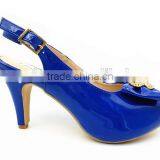 Surprise New High Heel Slingback Sandals With Button for Office Lady thumbnail-1